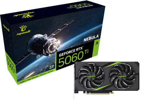 Manli Nebula GeForce RTX 5060 Ti 8GB GDDR7